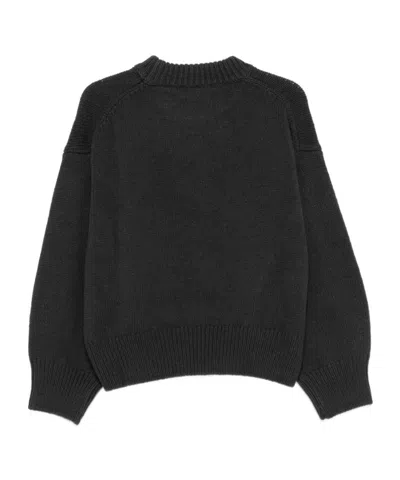 Alysi Wool Crewneck Jumper In Multi