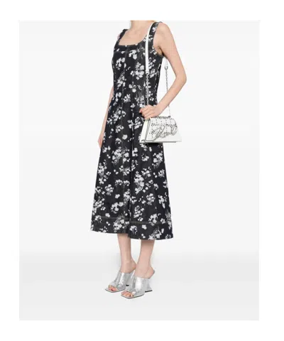 Karl Lagerfeld White Signature 2.0 Crossbody Bag In White