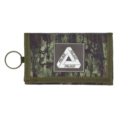 Pre-owned Palace Cordura Tri-wallet 'forest Dpm' | Green | Men's Size Onesize