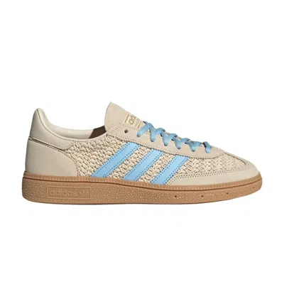 Pre-owned Adidas Originals Adidas Wmns Handball Spezial 'crochet Pack - Sand Strata' | Cream | Women's Size 7 In White