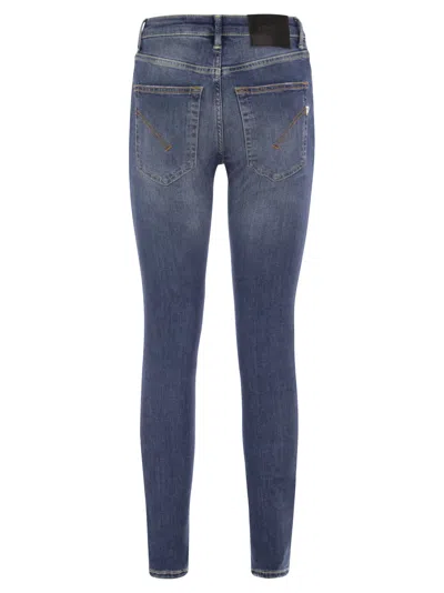 Dondup Iris Five-pocket Jeans In Blue