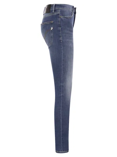 Dondup Iris Five-pocket Jeans In Blue