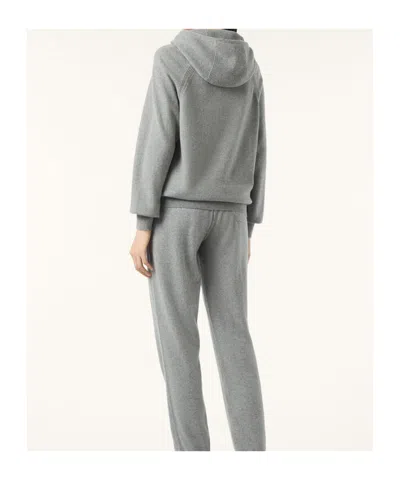 Loro Piana Merano Ribbed-detailed Hoodie In Gray