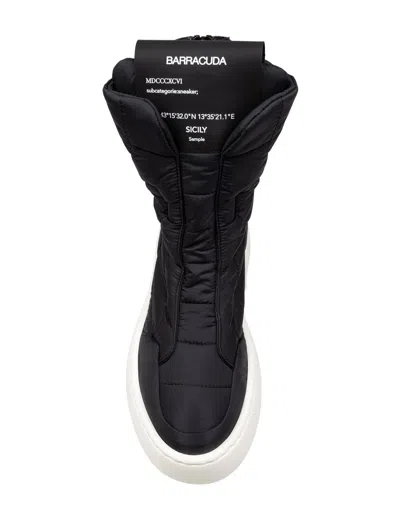 Barracuda Soft Down Ankle Boot In Black