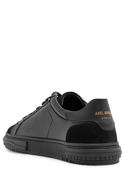 Axel Arigato Atlas Leather Sneakers In Black