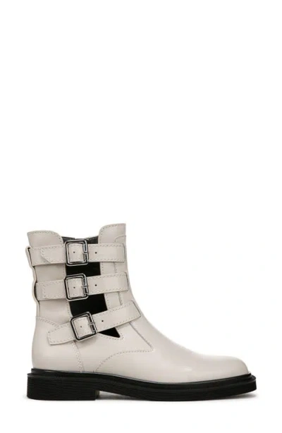 Franco Sarto Argo Leather Bootie In White