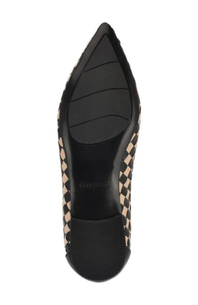 Nine West Largo Pointed Toe Flat In Multi