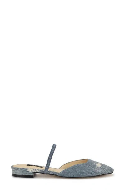 Nine West Gorga Mule In Blue