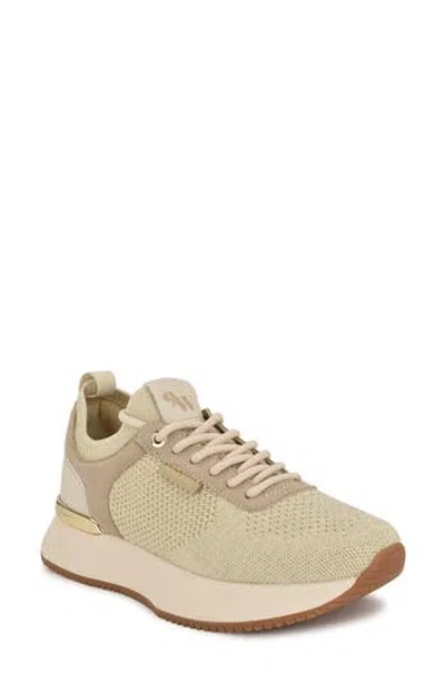 Nine West Women's Freska Casual Round Toe Sneakers In Neutral