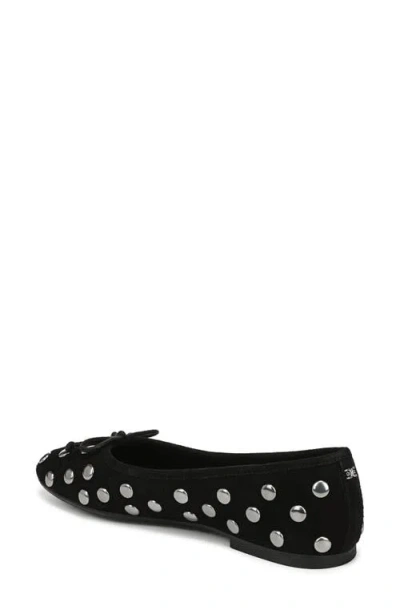 Sam Edelman Alie Studded-embellishment Ballerina Shoes In Black