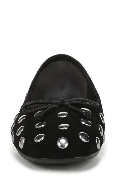 Sam Edelman Alie Studded-embellishment Ballerina Shoes In Black