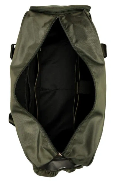 Elle Wayfarer 40l Monogram Weekender Duffel Bag In Green