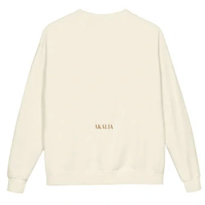 Akalia Hannah Accolade Pullover In Parchment In Neutral