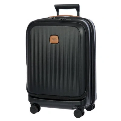 Bric's Taormina 21 Expandable Pocket Spinner Suitcase In Black