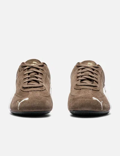 Puma Speedcat Og Brown/ivory Sneakers In Brown