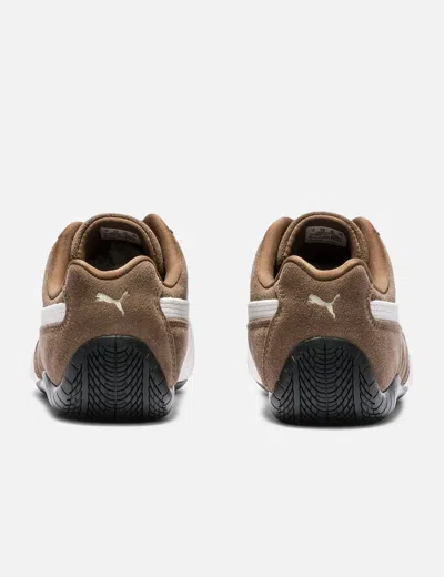 Puma Speedcat Og Brown/ivory Sneakers In Brown