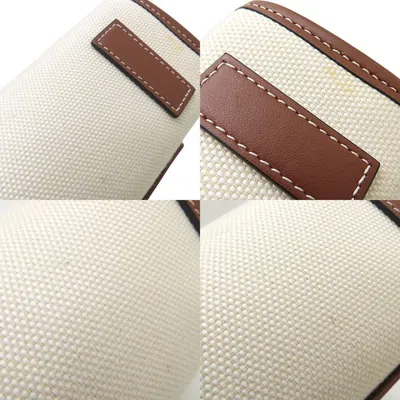 Pre-owned Burberry Canvas Leather Shoulder Bag ()