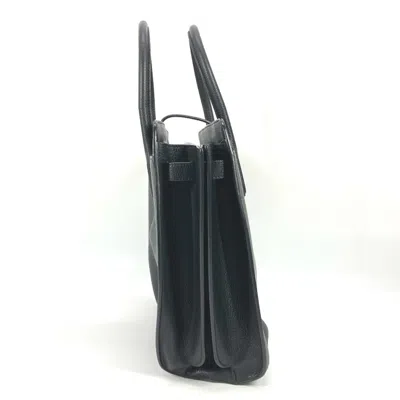 Pre-owned Bvlgari Black Leather Shoulder Bag Tote Bag ()