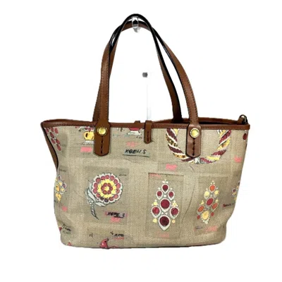 Pre-owned Bvlgari Multi-color Leather Pvc Shoulder Bag Tote Bag ()