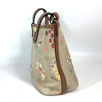 Pre-owned Bvlgari Multi-color Leather Pvc Shoulder Bag Tote Bag ()