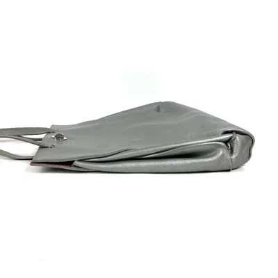 Pre-owned Bvlgari Silver Leather Shoulder Bag Tote Bag ()