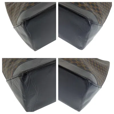 Pre-owned Celine Macadam Brown Pvc Shoulder Bag Tote Bag ()