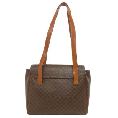 Pre-owned Celine Macadam Brown Pvc Tote Bag ()