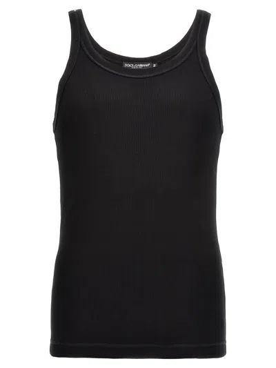 Dolce & Gabbana Top Blacks And Greys In Black