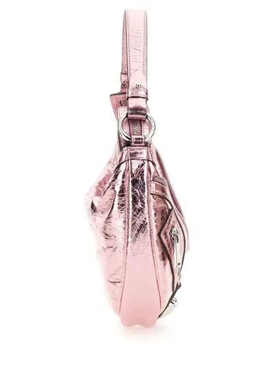Versace Repeat Hobo Shoulder Bag In Pink