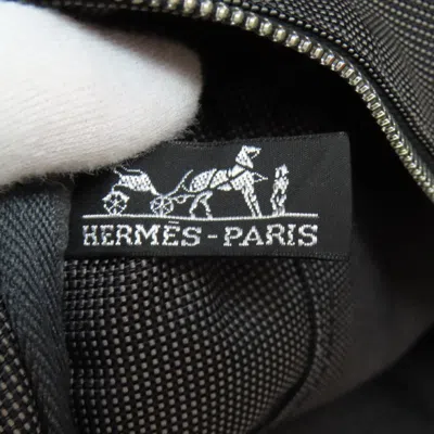 Pre-owned Hermes Her Line Gray Canvas Tote Bag ()