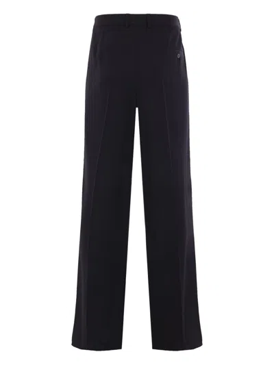Balenciaga Tailored Wide-leg Pants In Black