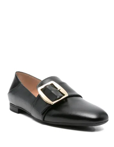 Bally Buckle In Black
