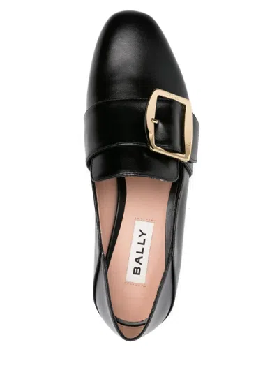 Bally Buckle In Black