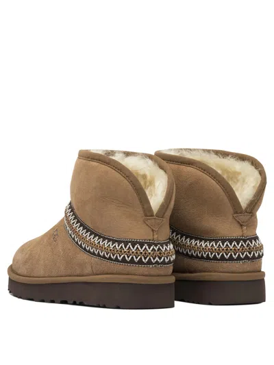 Ugg Classic Mini Crescent In Brown