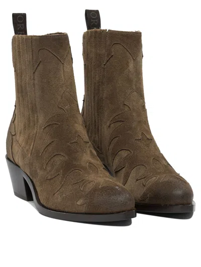 Sartore Ankle Boots Brown