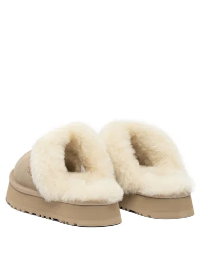 Ugg Chaussons Disquette En Cuir