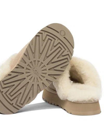 Ugg Chaussons Disquette En Cuir