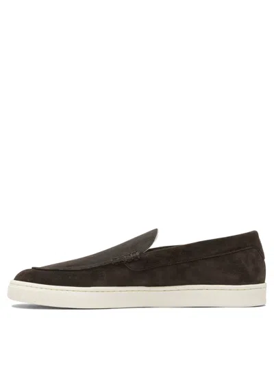 Brunello Cucinelli Rich Brown Suede Loafers