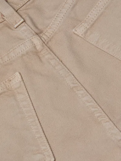 L'agence Alicent Wide-leg Jean In Neutral
