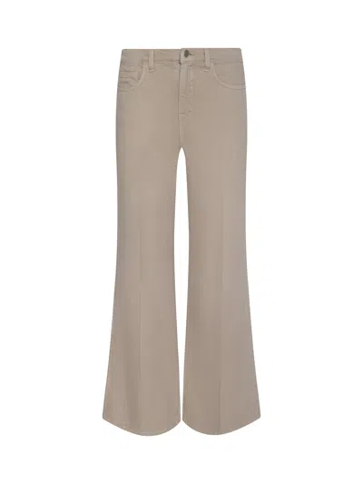 L'agence Alicent Wide-leg Jean In Neutral