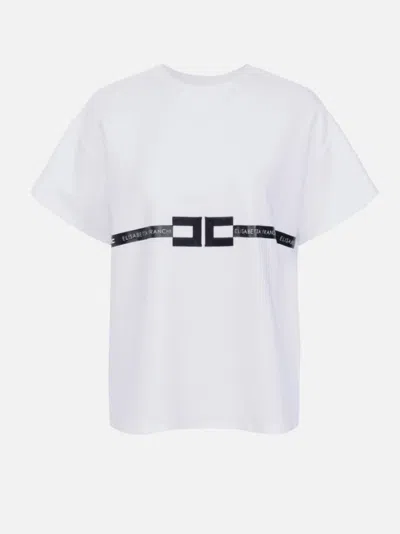 Elisabetta Franchi T-shirts And Polos In White