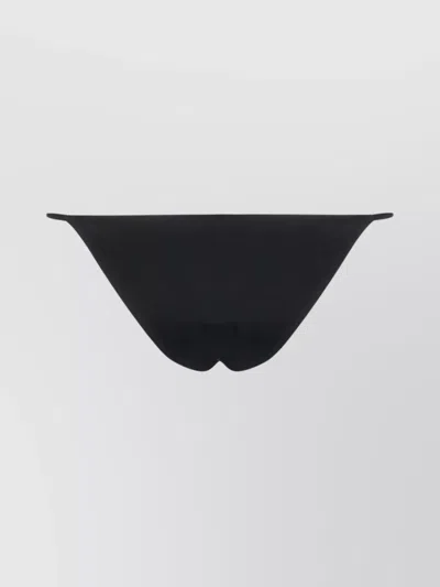 Versace Greek Chain Swim Slip In Black