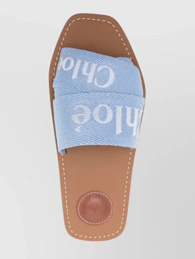 Chloé Chloe Women "woody" Slippers In White