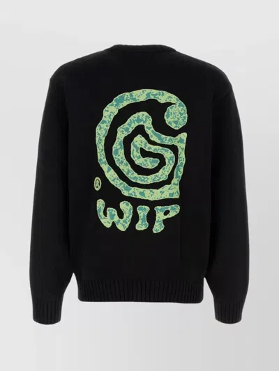 Carhartt Helix Sweater In Cotton Blend In Black