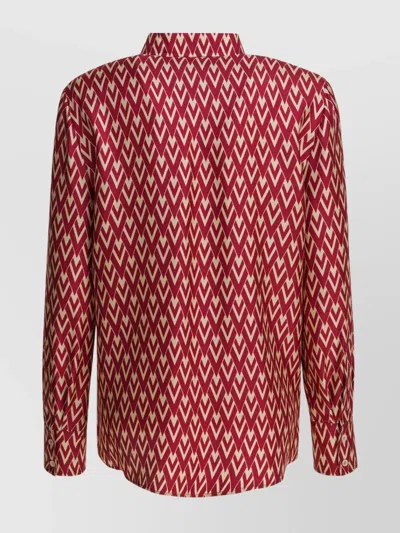 Valentino Salvatore Santoro Balzer Shearling Suede Leather In Multi