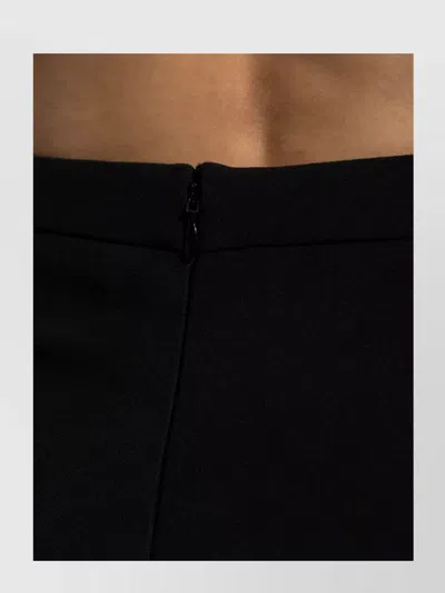 Givenchy Tailored High-waisted Midi Skirt With Back Pleats In Animal Print