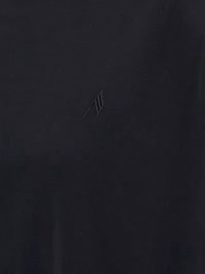 Attico Light Jersey Tank Top In Blue