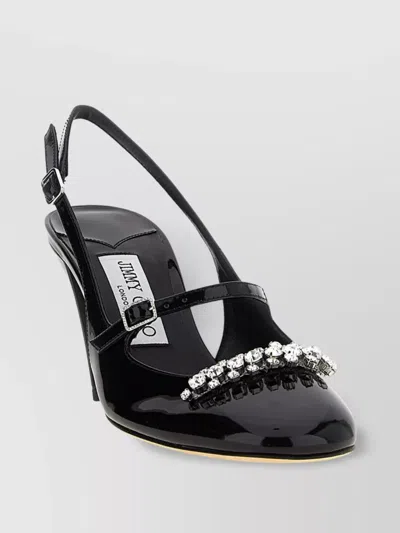 Jimmy Choo 'belinda' Block Heel Square Toe Pumps In Black