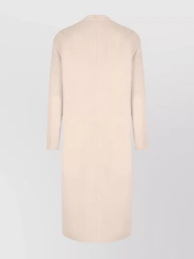 Isabel Marant Button-fastening Flap-pockets Single-breasted Coat In Neutral