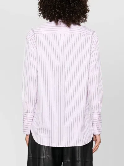 Kenzo Striped Shirt In Pink
